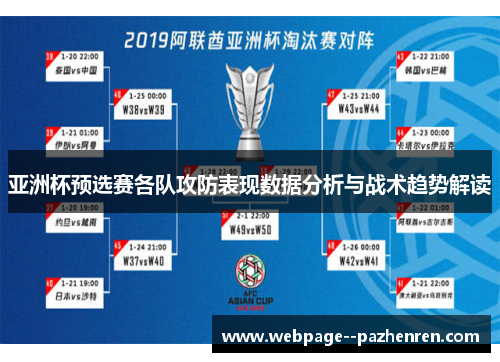 亚洲杯预选赛各队攻防表现数据分析与战术趋势解读