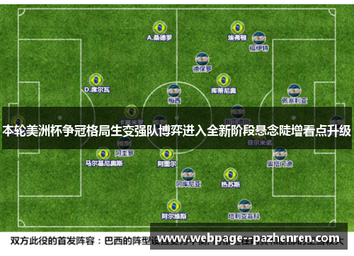 本轮美洲杯争冠格局生变强队博弈进入全新阶段悬念陡增看点升级